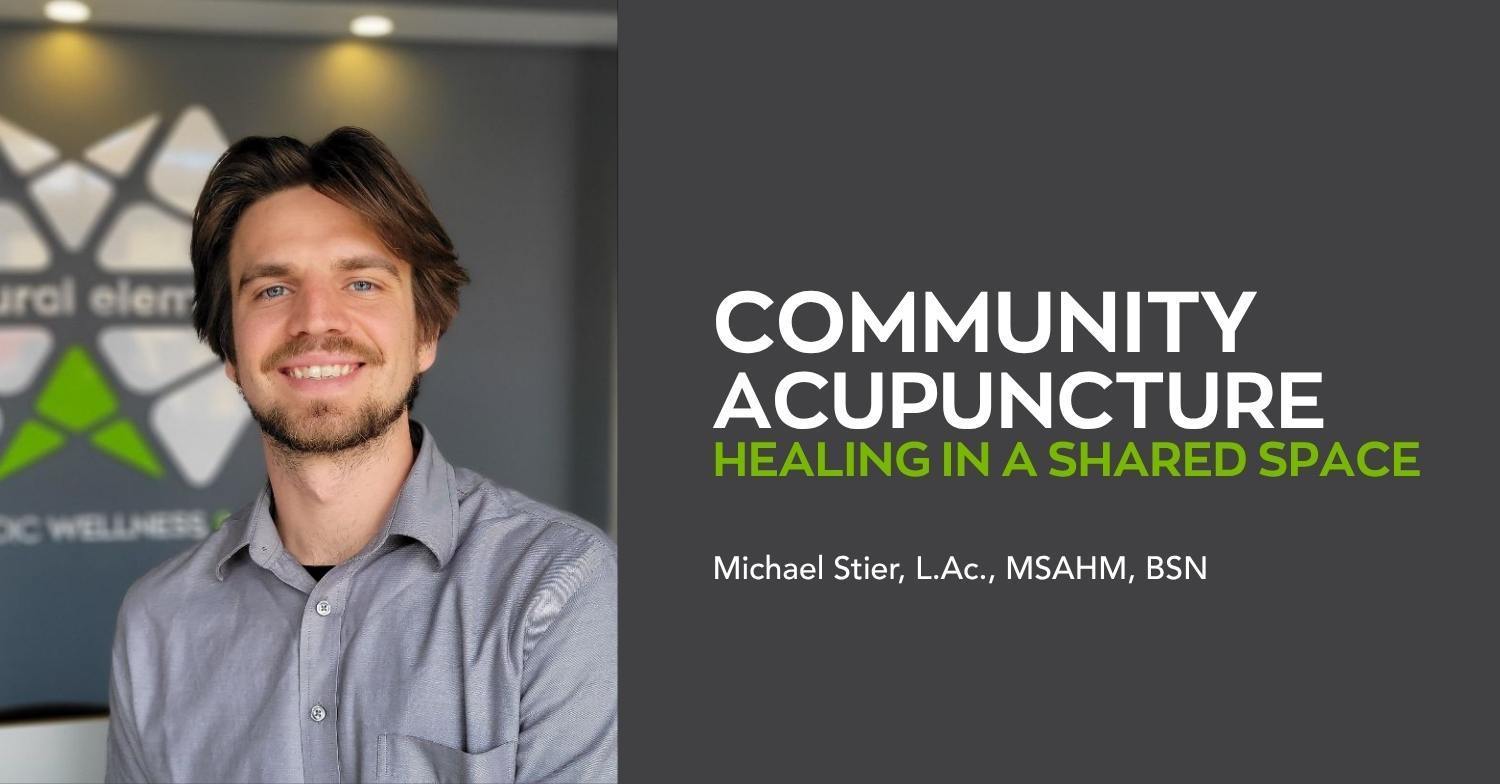 Michael Stier, L.Ac, Community Acupuncture